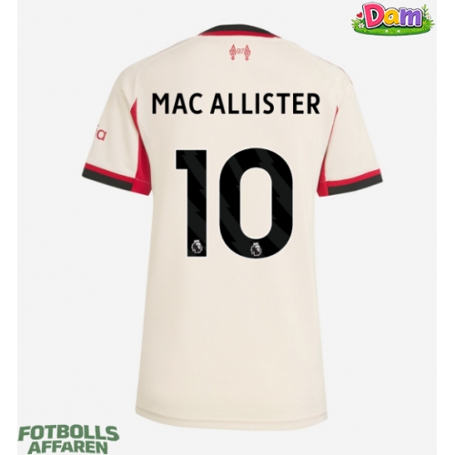 Liverpool Alexis Mac Allister #10 Bortatröja Kvinnor 2025-26 Kortärmad